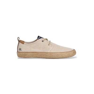 Pepe Jeansvoor mannen. PMS100008 Port Nature espadrilles beige (43), Stof, Plat, Veters, Casual Pepe Jeansvoor mannen. PMS100008 Port Nature espadrilles beige (43), Stof, Plat, Veters, Casual