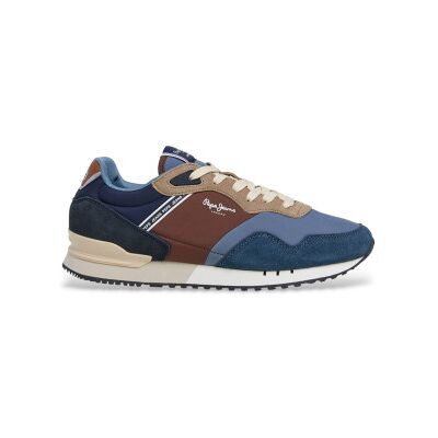 Pepe Jeansvoor mannen. PMS400030 Trainers Londen Zachtblauw (43), Stof, Plat, Veters, Casual Pepe Jeansvoor mannen. PMS400030 Trainers Londen Zachtblauw (43), Stof, Plat, Veters, Casual