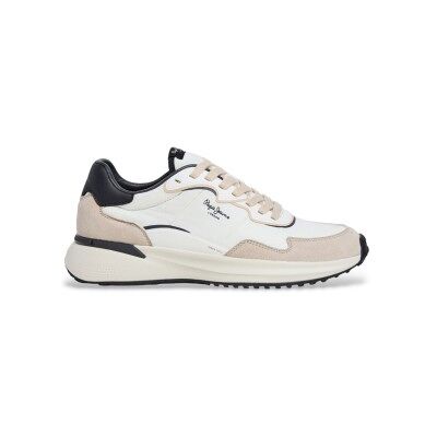 Pepe Jeansvoor mannen. PMS600022 Bampton Club schoenen wit (43), Plat, Veters, Casual Pepe Jeansvoor mannen. PMS600022 Bampton Club schoenen wit (43), Plat, Veters, Casual