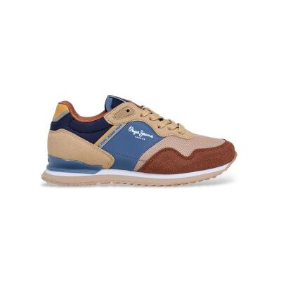 Pepe Jeansvoor jongens. PBS400012 Trainers Londen Sight bruin (34), Plat, Veters, Casual, kinderkleding Pepe Jeansvoor jongens. PBS400012 Trainers Londen Sight bruin (34), Plat, Veters, Casual, kinderkleding