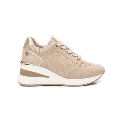 Xtivoor vrouwen. 14372101-BEIGE Sportschoenen 143721 beige (41), Stof, 3 tot 5 cm, Veters, Casual Xtivoor vrouwen. 14372101-BEIGE Sportschoenen 143721 beige (41), Stof, 3 tot 5 cm, Veters, Casual