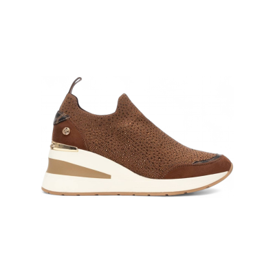 Xtivoor vrouwen. 14438502-MARRON Trainers 144385 bruin (39), Stof, 3 tot 5 cm, Veters, Casual Xtivoor vrouwen. 14438502-MARRON Trainers 144385 bruin (39), Stof, 3 tot 5 cm, Veters, Casual