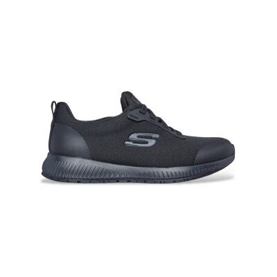 Skechersvoor vrouwen. 77222EC Work Squad SR schoenen zwart (41), Plat, Veters, Casual, Sportief Skechersvoor vrouwen. 77222EC Work Squad SR schoenen zwart (41), Plat, Veters, Casual, Sportief