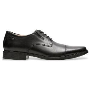 Clarksvoor mannen. 26110309 Tilden Cap leren schoenen zwart (39), Leer, Plat, Veters, Casual, Klassiek Clarksvoor mannen. 26110309 Tilden Cap leren schoenen zwart (39), Leer, Plat, Veters, Casual, Klassiek