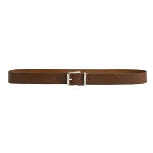Gantvoor mannen. 9940157 Bruine leren riem met logo (85 cm), Casual, Klassiek, Leer Gantvoor mannen. 9940157 Bruine leren riem met logo (85 cm), Casual, Klassiek, Leer