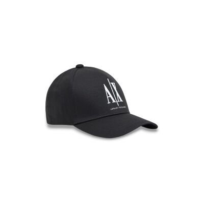 Giorgio Armani A X Armani Exchangevoor vrouwen. XW001179AF14711UC001 Basisdop zwart (OSFA), Casual, Katoen Giorgio Armani A X Armani Exchangevoor vrouwen. XW001179AF14711UC001 Basisdop zwart (OSFA), Casual, Katoen