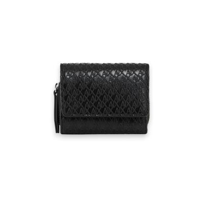 Giorgio Armani A X Armani Exchangevoor vrouwen. XW002601AF22632UC001 Compacte portemonnee zwart (OSFA), Casual, Polyester Giorgio Armani A X Armani Exchangevoor vrouwen. XW002601AF22632UC001 Compacte portemonnee zwart (OSFA), Casual, Polyester