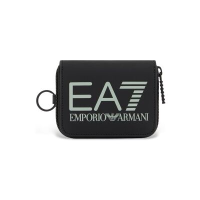 EA7unisex. 245055_3R910 Basics portemonnee zwart (OSFA), Casual, Polyester EA7unisex. 245055_3R910 Basics portemonnee zwart (OSFA), Casual, Polyester
