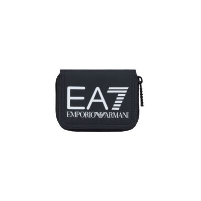 EA7unisex. 245055_3R910 Maxilogo portemonnee zwart (OSFA), Casual, Polyester EA7unisex. 245055_3R910 Maxilogo portemonnee zwart (OSFA), Casual, Polyester