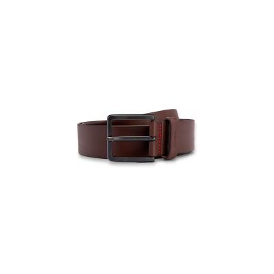 HUGOvoor mannen. 50385358 Bruine Gionio Leren Riem (120 cm), Casual, Leer HUGOvoor mannen. 50385358 Bruine Gionio Leren Riem (120 cm), Casual, Leer