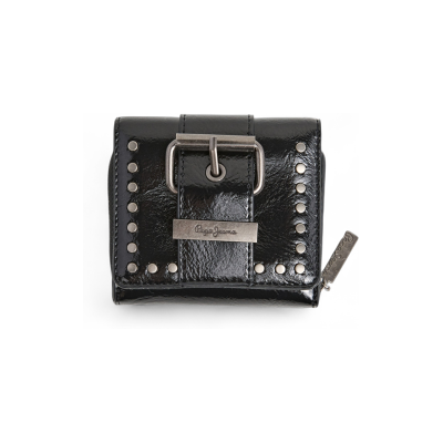 Pepe Jeansvoor vrouwen. PL0700056 Sally portemonnee zwart (OSFA), Casual, Polyurethaan Pepe Jeansvoor vrouwen. PL0700056 Sally portemonnee zwart (OSFA), Casual, Polyurethaan