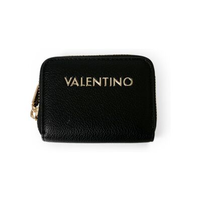Valentinovoor vrouwen. VPS9WG139 Logo portemonnee zwart (OSFA), Casual, Polyurethaan Valentinovoor vrouwen. VPS9WG139 Logo portemonnee zwart (OSFA), Casual, Polyurethaan