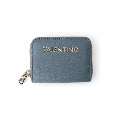 Valentinovoor vrouwen. VPS9WG139 Blauwe logo portemonnee (OSFA), Casual, Polyurethaan Valentinovoor vrouwen. VPS9WG139 Blauwe logo portemonnee (OSFA), Casual, Polyurethaan