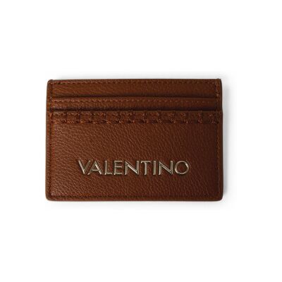 Valentinovoor vrouwen. VPS9W9121 Bruine portemonnee met logo (OSFA), Casual, Polyurethaan Valentinovoor vrouwen. VPS9W9121 Bruine portemonnee met logo (OSFA), Casual, Polyurethaan