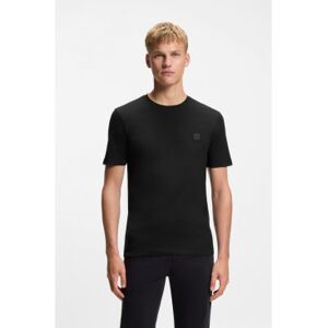 BOSSvoor mannen. 50508584 Tales T-shirt zwart (S), Casual, Katoen, Korte mouwen BOSSvoor mannen. 50508584 Tales T-shirt zwart (S), Casual, Katoen, Korte mouwen