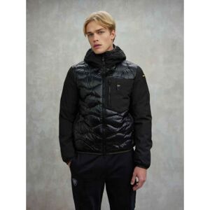 Blauervoor mannen. 25WBLUC08078 Albert jack zwart (S), Casual, Polyester Blauervoor mannen. 25WBLUC08078 Albert jack zwart (S), Casual, Polyester