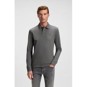 BOSSvoor mannen. 50507704 Polo Slim Fit Piqué grijs (XS), Casual, Katoen, Korte mouwen BOSSvoor mannen. 50507704 Polo Slim Fit Piqué grijs (XS), Casual, Katoen, Korte mouwen