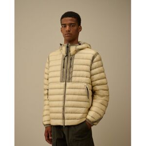 C.P. Companyvoor mannen. 19CMOW031A110416A Bovenkleding Middelgrote beige jas (M), Casual, Polyamide C.P. Companyvoor mannen. 19CMOW031A110416A Bovenkleding Middelgrote beige jas (M), Casual, Polyamide