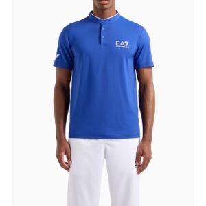 EA7 Model 8NPT21_PJEMZ Blau korte mouwen polo EA7 Model 8NPT21_PJEMZ Blau korte mouwen polo