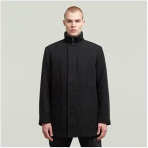 G-Starvoor mannen. D27311-E155-6484 Trenchcoat Garber zwart (XXL), Casual, Wol G-Starvoor mannen. D27311-E155-6484 Trenchcoat Garber zwart (XXL), Casual, Wol