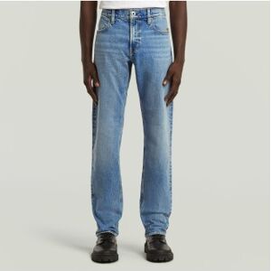 G-Starvoor mannen. D23692-D930-H078 Jeans Mosa Recht Blauw (33/32), Casual, Katoen, Denim G-Starvoor mannen. D23692-D930-H078 Jeans Mosa Recht Blauw (33/32), Casual, Katoen, Denim
