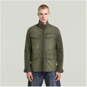 G-Starvoor mannen. D26117-E172-H514 Rovic slim fit jas groen (XS), Casual, Katoen G-Starvoor mannen. D26117-E172-H514 Rovic slim fit jas groen (XS), Casual, Katoen