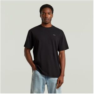 G-Starvoor mannen. D28609-C812-6484 True Regular T-shirt zwart (S), Casual, Katoen, Korte mouwen G-Starvoor mannen. D28609-C812-6484 True Regular T-shirt zwart (S), Casual, Katoen, Korte mouwen