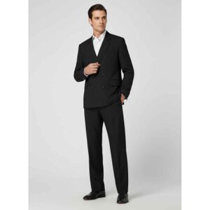 HUGOvoor mannen. 50544604 Karlo blazer zwart (48), Casual, Klassiek, Polyester HUGOvoor mannen. 50544604 Karlo blazer zwart (48), Casual, Klassiek, Polyester