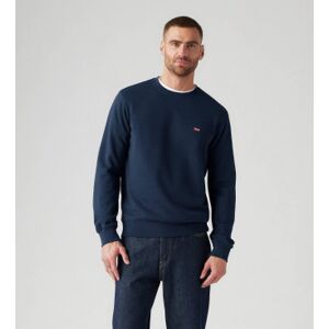 Levi'svoor mannen. 35909-0001 Origineel Housemark navy sweatshirt (XXL), Casual, Katoen, Duurzaam, Marineblauw Levi'svoor mannen. 35909-0001 Origineel Housemark navy sweatshirt (XXL), Casual, Katoen, Duurzaam, Marineblauw