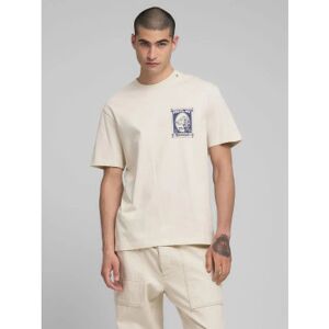 Replayvoor mannen. M3282.000.23608P Vintage beige T-shirt (M), Casual, Katoen, Korte mouwen Replayvoor mannen. M3282.000.23608P Vintage beige T-shirt (M), Casual, Katoen, Korte mouwen