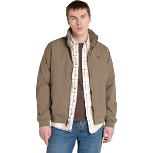 Timberlandvoor mannen. TB0A62CFBK01 Sailor bruin waterdicht bomberjack (M), Casual, Duurzaam, Gerecycled nylon Timberlandvoor mannen. TB0A62CFBK01 Sailor bruin waterdicht bomberjack (M), Casual, Duurzaam, Gerecycled nylon