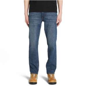 Timberlandvoor mannen. TB0A6GM7ESO1 Jeans recht model Sandown blauw (40/32), Casual, Katoen Timberlandvoor mannen. TB0A6GM7ESO1 Jeans recht model Sandown blauw (40/32), Casual, Katoen