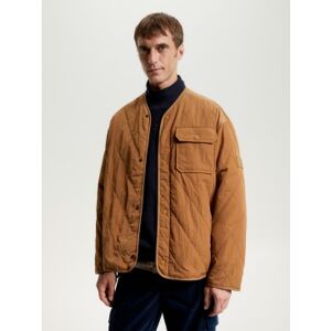 Tommy Hilfigervoor mannen. MW0MW33420 Bruin inpakbaar binnenjack (S), Casual, Lange mouwen, Duurzaam, Gerecycled nylon Tommy Hilfigervoor mannen. MW0MW33420 Bruin inpakbaar binnenjack (S), Casual, Lange mouwen, Duurzaam, Gerecycled nylon