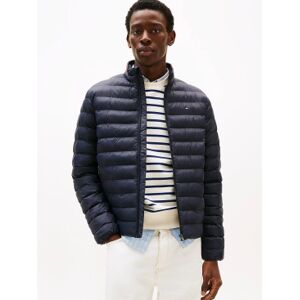 Tommy Hilfigervoor mannen. MW0MW39990 Opvouwbare gewatteerde jas marine (S), Casual, Nylon, Marineblauw Tommy Hilfigervoor mannen. MW0MW39990 Opvouwbare gewatteerde jas marine (S), Casual, Nylon, Marineblauw