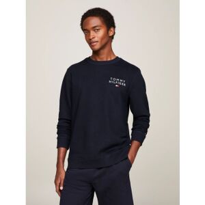 Tommy Hilfigervoor mannen. UM0UM02878 TH Original sweatshirt met marine logo (XL), Casual, Katoen, Lange mouwen, Duurzaam, Marineblauw Tommy Hilfigervoor mannen. UM0UM02878 TH Original sweatshirt met marine logo (XL), Casual, Katoen, Lange mouwen, Duurzaam, Marineblauw