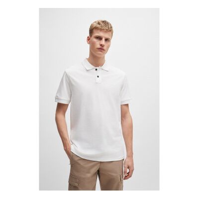 BOSSvoor mannen. 50507813 Polo Prime wit (S), Casual, Katoen, Korte mouwen BOSSvoor mannen. 50507813 Polo Prime wit (S), Casual, Katoen, Korte mouwen