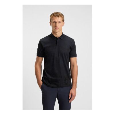 BOSSvoor mannen. 50548325 Polo Clash PLKT marine (L), Casual, Polyester, Korte mouwen, Marineblauw BOSSvoor mannen. 50548325 Polo Clash PLKT marine (L), Casual, Polyester, Korte mouwen, Marineblauw