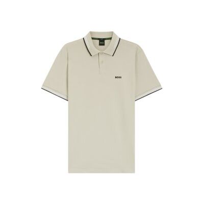BOSSvoor mannen. 50506193 Polo Paul (M), Beige, Casual, Katoen, Korte mouwen BOSSvoor mannen. 50506193 Polo Paul (M), Beige, Casual, Katoen, Korte mouwen