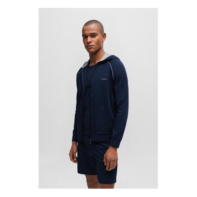 BOSSvoor mannen. 50515392 Sudaera Mix&Match; marine (XXL), Homewear, Katoen, Lange mouwen, Marineblauw BOSSvoor mannen. 50515392 Sudaera Mix&Match; marine (XXL), Homewear, Katoen, Lange mouwen, Marineblauw