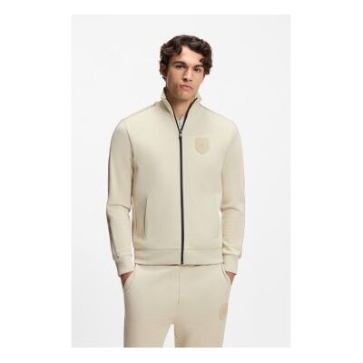 BOSSvoor mannen. 50554585 Lux Skarley beige sweatshirt (3XL), Casual, Polyester BOSSvoor mannen. 50554585 Lux Skarley beige sweatshirt (3XL), Casual, Polyester