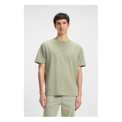 BOSSvoor mannen. 50473278 T-shirt TChup groen (S), Casual, Katoen, Korte mouwen BOSSvoor mannen. 50473278 T-shirt TChup groen (S), Casual, Katoen, Korte mouwen