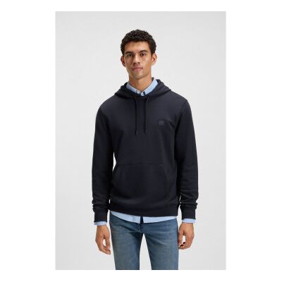 BOSSvoor mannen. 50509314 Sweatshirt Wetalk marine (S), Casual, Katoen, Marineblauw BOSSvoor mannen. 50509314 Sweatshirt Wetalk marine (S), Casual, Katoen, Marineblauw