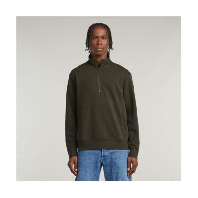 G-Starvoor mannen. D26305-D566-995 Nifous Half Zip sweatshirt groen (M), Biologisch katoen, Duurzaam G-Starvoor mannen. D26305-D566-995 Nifous Half Zip sweatshirt groen (M), Biologisch katoen, Duurzaam