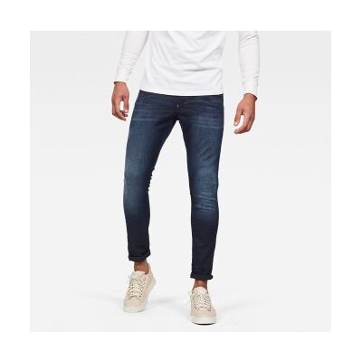 G-Starvoor mannen. 51010-6590-89 Jeans Revend Skinny jeans donker marine (33/36), Blauw, Casual, Katoen, Duurzaam G-Starvoor mannen. 51010-6590-89 Jeans Revend Skinny jeans donker marine (33/36), Blauw, Casual, Katoen, Duurzaam