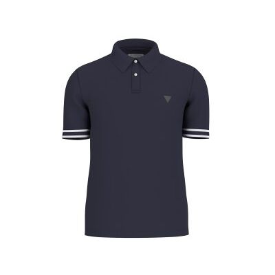 Guessvoor mannen. M6GP60K3076 Polo Lyle Ss marine (XL), Casual, Katoen, Korte mouwen, Marineblauw Guessvoor mannen. M6GP60K3076 Polo Lyle Ss marine (XL), Casual, Katoen, Korte mouwen, Marineblauw
