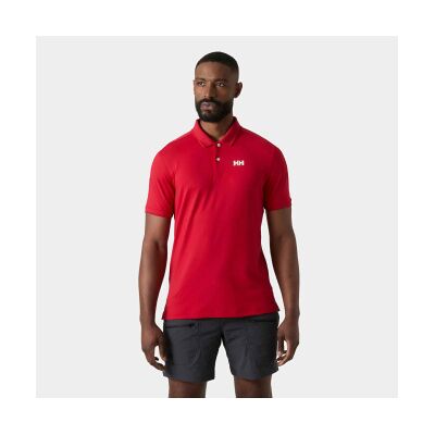 Helly Hansenvoor mannen. 34544 Polo Hp Salina rood (S), Casual, Polyamide, Korte mouwen Helly Hansenvoor mannen. 34544 Polo Hp Salina rood (S), Casual, Polyamide, Korte mouwen