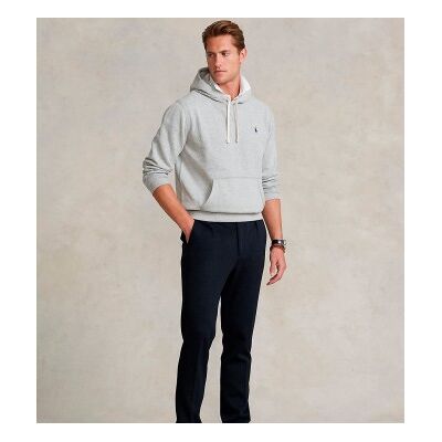 Polo Ralph Laurenvoor mannen. 710766778006 Grijs fleece sweatshirt (S), Casual, Katoen Polo Ralph Laurenvoor mannen. 710766778006 Grijs fleece sweatshirt (S), Casual, Katoen