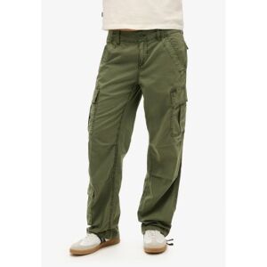 Superdryvoor vrouwen. W7011052A Cargo broek met recht model en lage taille groen (28), Casual, Katoen, Elastaan Superdryvoor vrouwen. W7011052A Cargo broek met recht model en lage taille groen (28), Casual, Katoen, Elastaan