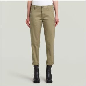 G-Starvoor vrouwen. D25257-C105-6057 Bruine Kate Boyfriend Chino Broek (34/32), Casual, Biologisch katoen, Duurzaam G-Starvoor vrouwen. D25257-C105-6057 Bruine Kate Boyfriend Chino Broek (34/32), Casual, Biologisch katoen, Duurzaam