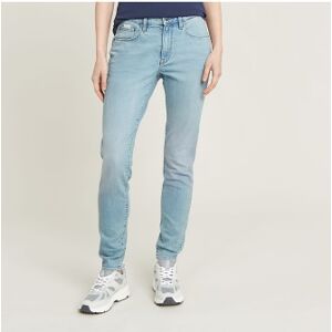 G-Starvoor vrouwen. D25914-D829-424 Jeans 3301 Skinny blauw (25/30), Casual, Katoen, Denim G-Starvoor vrouwen. D25914-D829-424 Jeans 3301 Skinny blauw (25/30), Casual, Katoen, Denim